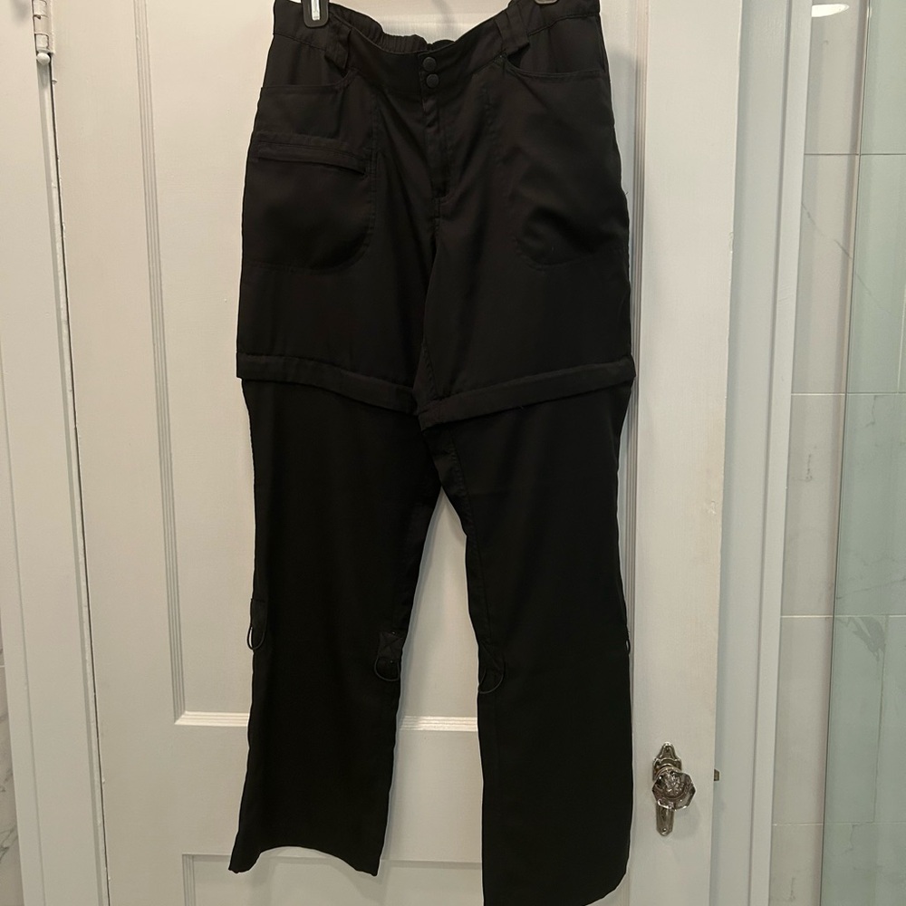 Magellan Outdoors Black Convertible Pants